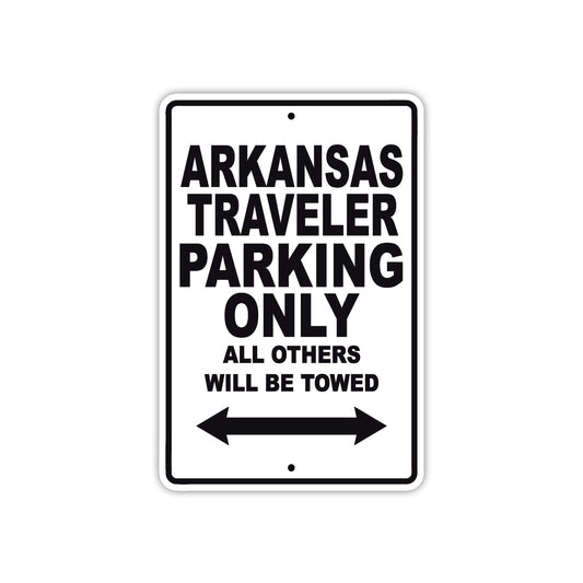 Arkansas Parking Only All Others Will Be Towed Sea Ocean Beach Lake Boat Aluminum Metal Sign Plate