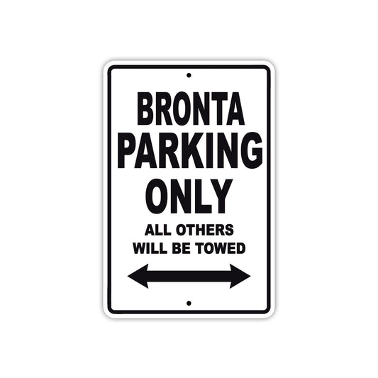 Bronta Boats Parking Only All Others Will Be Towed Sea Ocean Beach Lake Boat Aluminum Metal Sign Plate