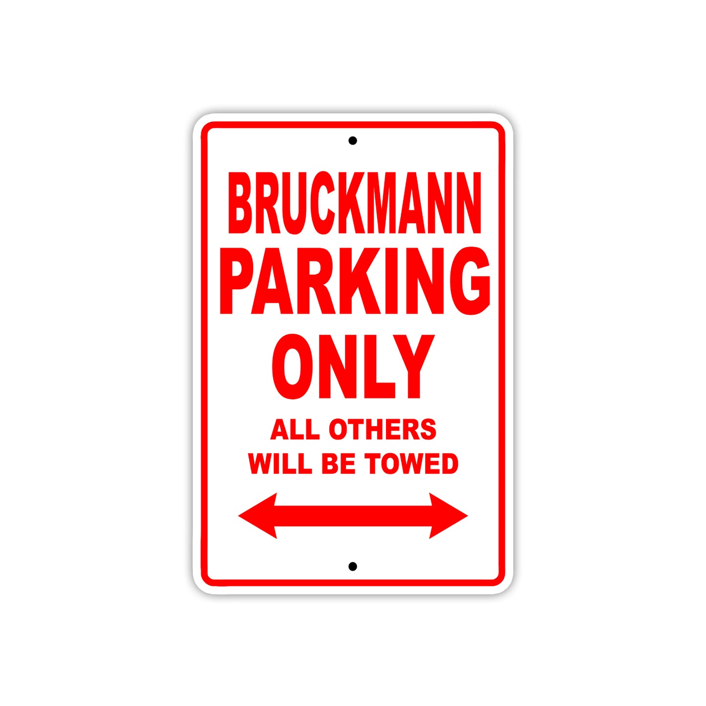 Bruckmann Boats Parking Only All Others Will Be Towed Sea Ocean Beach Lake Boat Aluminum Metal Sign Plate