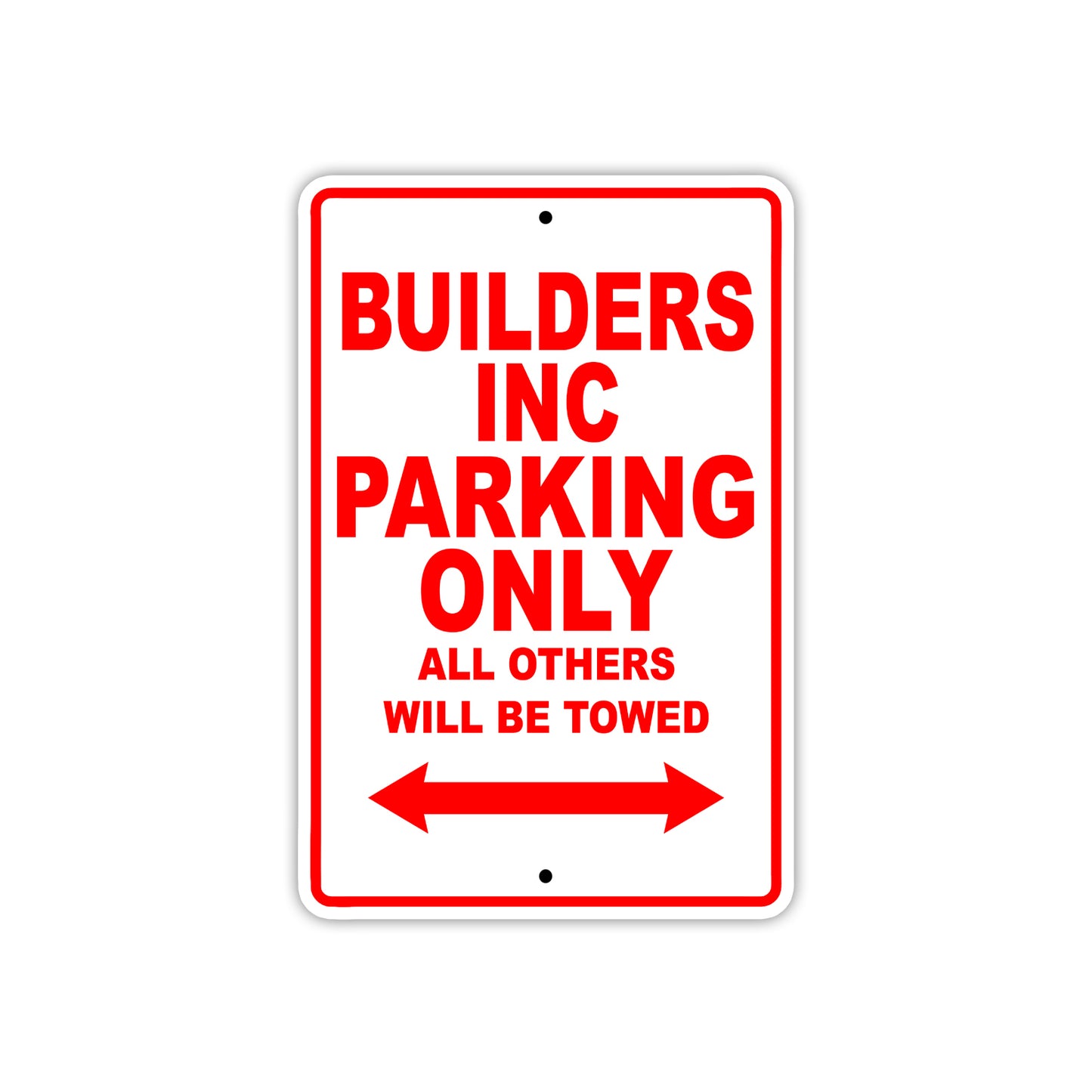 Builders Boats Parking Only All Others Will Be Towed Sea Ocean Beach Lake Boat Aluminum Metal Sign Plate