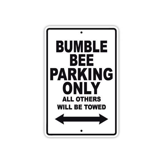 Bumble Bee Boats Parking Only All Others Will Be Towed Sea Ocean Beach Lake Boat Aluminum Metal Sign Plate