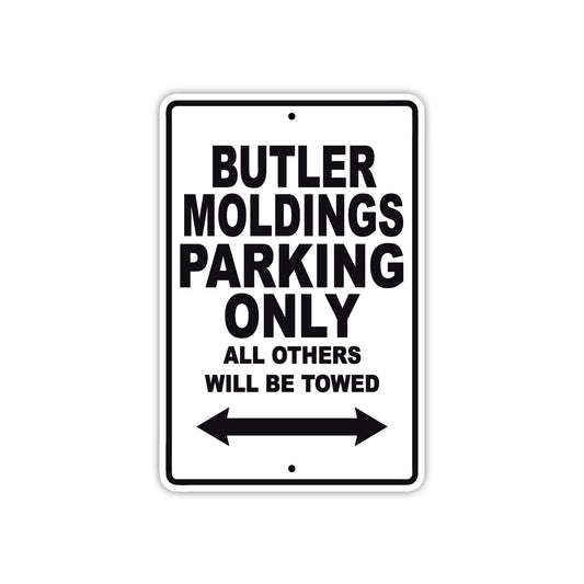 Butler Moldings Boats Parking Only All Others Will Be Towed Sea Ocean Beach Lake Boat Aluminum Metal Sign Plate