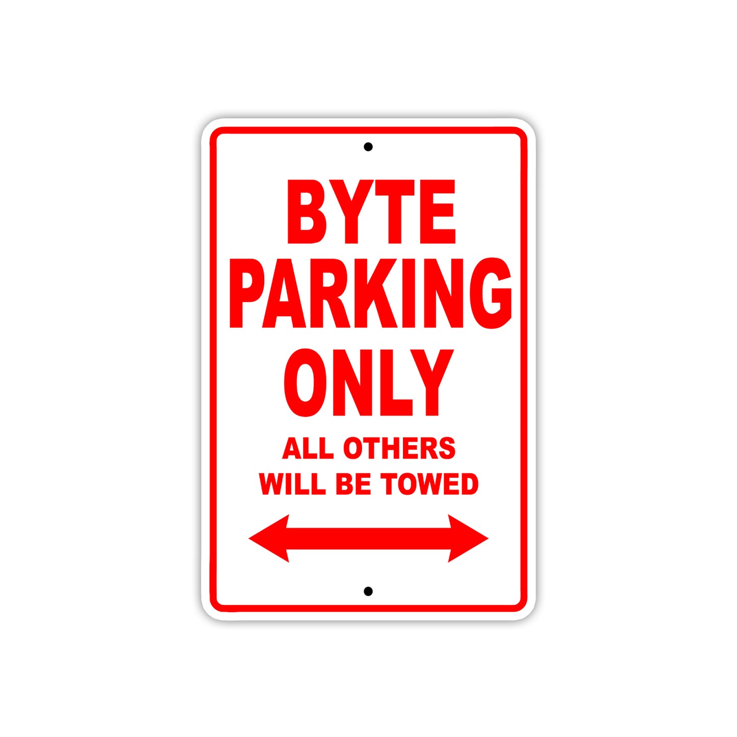 Byte Boats Parking Only All Others Will Be Towed Sea Ocean Beach Lake Boat Aluminum Metal Sign Plate