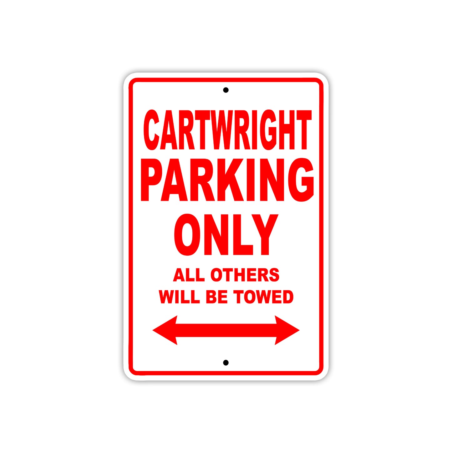 Cartwright Boats Parking Only All Others Will Be Towed Sea Ocean Beach Lake Boat Aluminum Metal Sign Plate