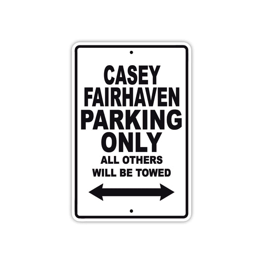 Casey Fairhaven Boats Parking Only All Others Will Be Towed Sea Ocean Beach Lake Boat Aluminum Metal Sign Plate