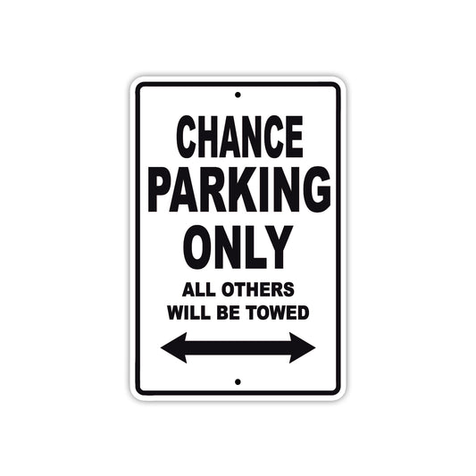 Chance Boats Parking Only All Others Will Be Towed Sea Ocean Beach Lake Boat Aluminum Metal Sign Plate