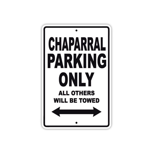 Chaparral Boats Parking Only All Others Will Be Towed Sea Ocean Beach Lake Boat Aluminum Metal Sign Plate