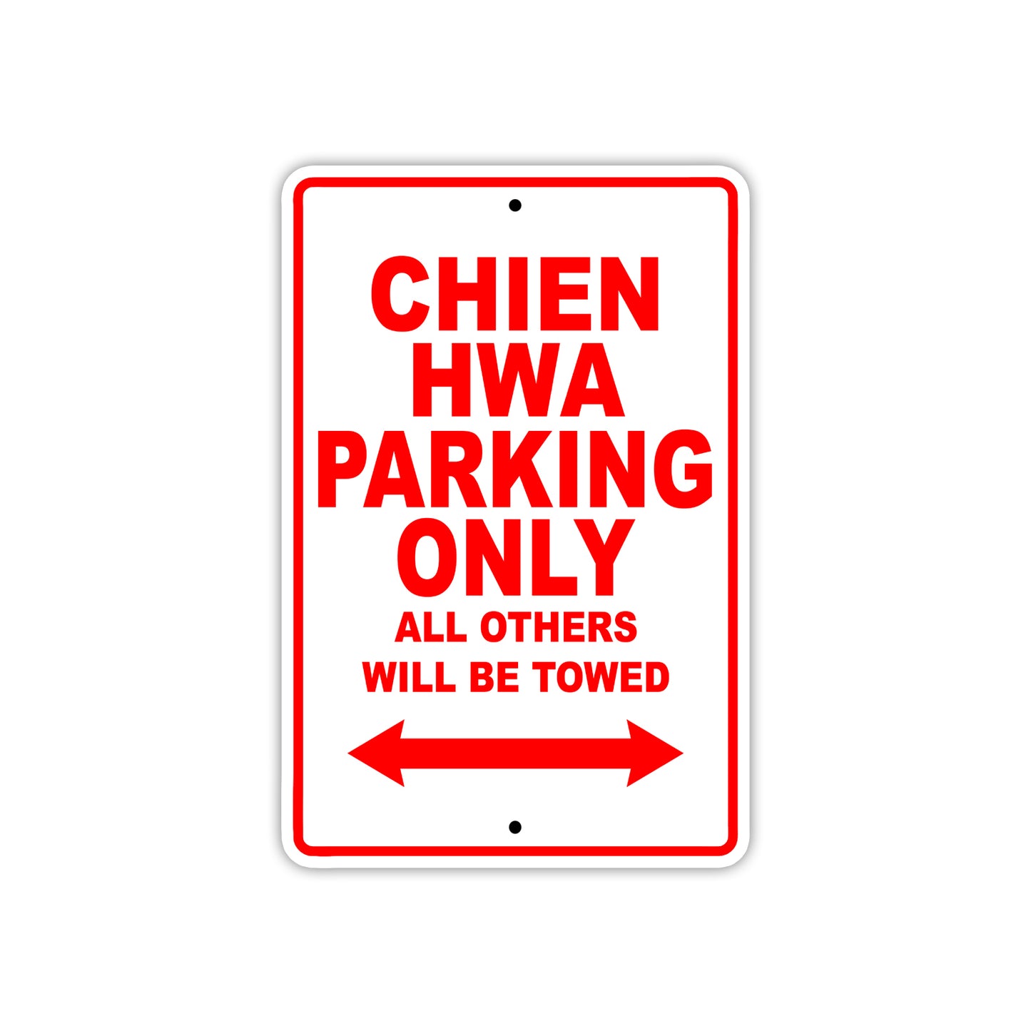 Chien Hwa Boats Parking Only All Others Will Be Towed Sea Ocean Beach Lake Boat Aluminum Metal Sign Plate