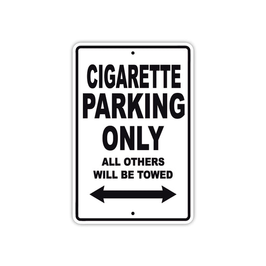 Cigare**e Boats Parking Only All Others Will Be Towed Sea Ocean Beach Lake Boat Aluminum Metal Sign Plate