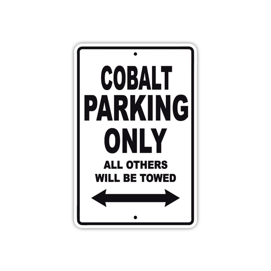 Cobalt Boats Parking Only All Others Will Be Towed Sea Ocean Beach Lake Boat Aluminum Metal Sign Plate