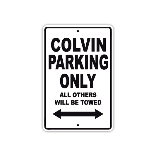 Colvin Boats Parking Only All Others Will Be Towed Sea Ocean Beach Lake Boat Aluminum Metal Sign Plate