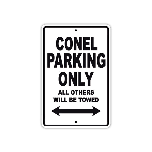 Conel Boats Parking Only All Others Will Be Towed Sea Ocean Beach Lake Boat Aluminum Metal Sign Plate