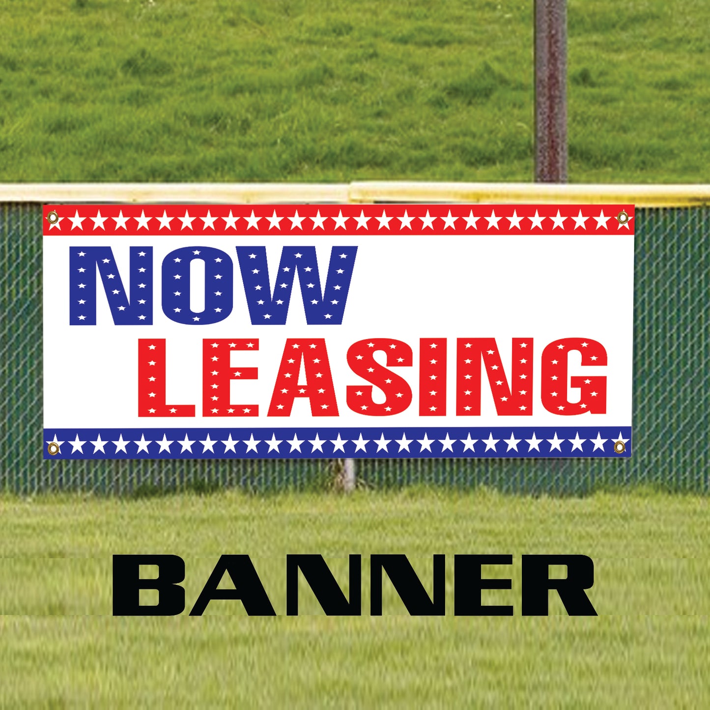 Now Leasing Housing Apartments Business Marketing Advertising Vinyl Banner Sign