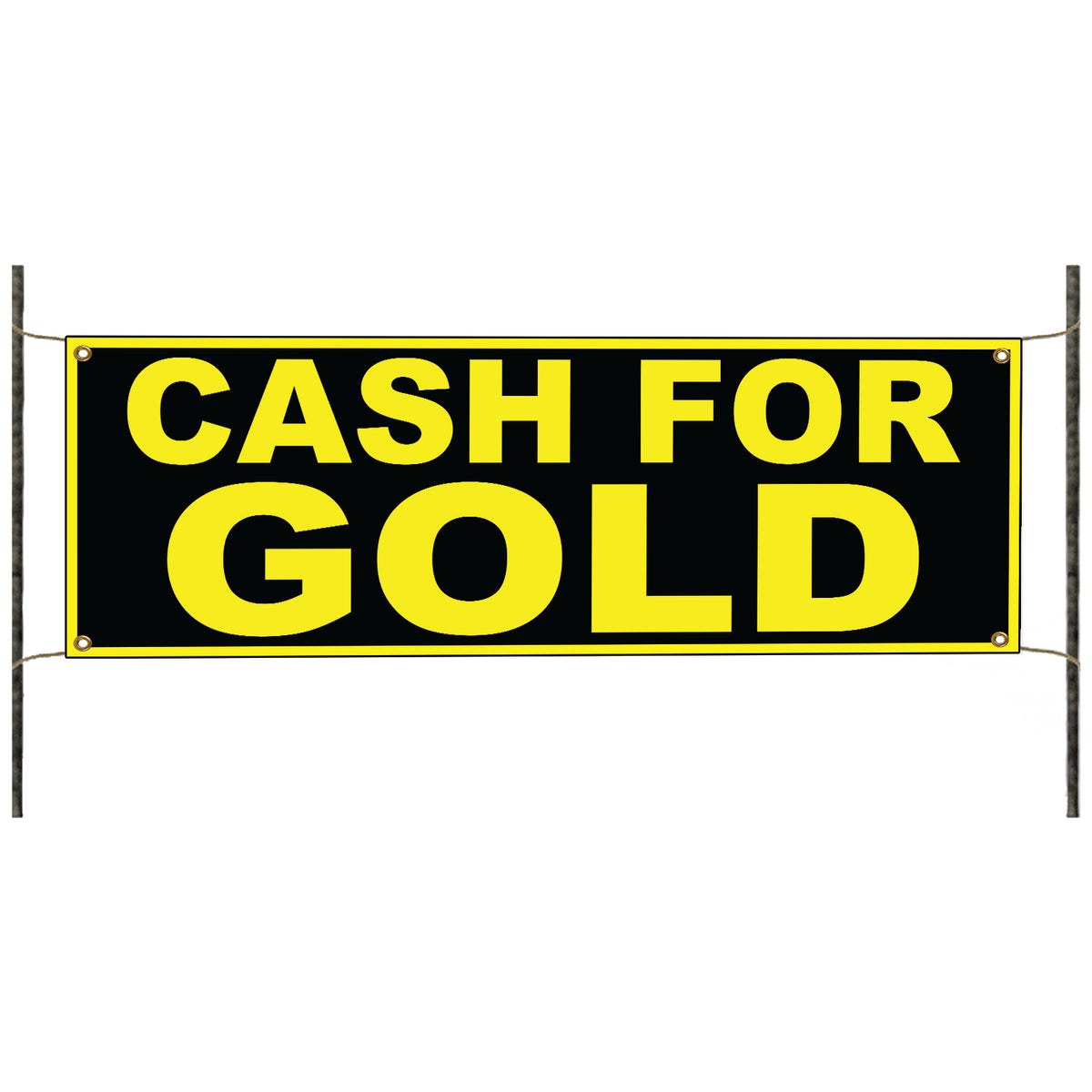 Cash For Gold Banner Sign