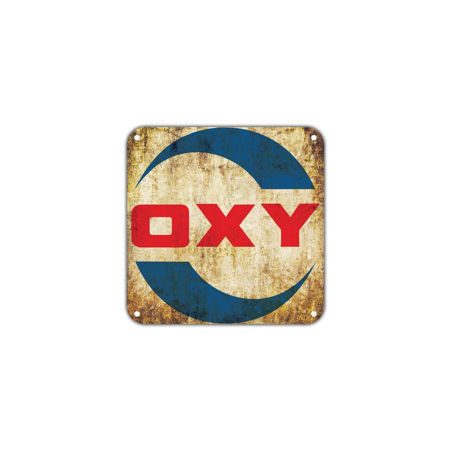 Oxy Occidental Petroleum Corporation Wall Decor Art Retro Vintage Aluminum Plate Gift Metal Sign