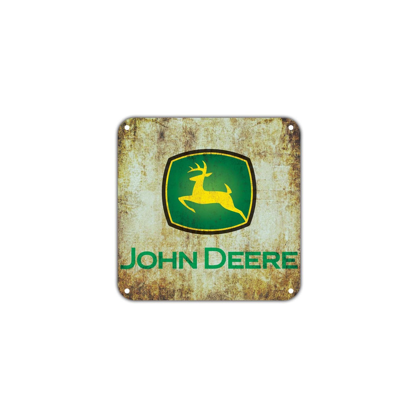 John Deere Deer Farm Barn Wall Decor Art Retro Vintage Aluminum Plate Gift Metal Sign