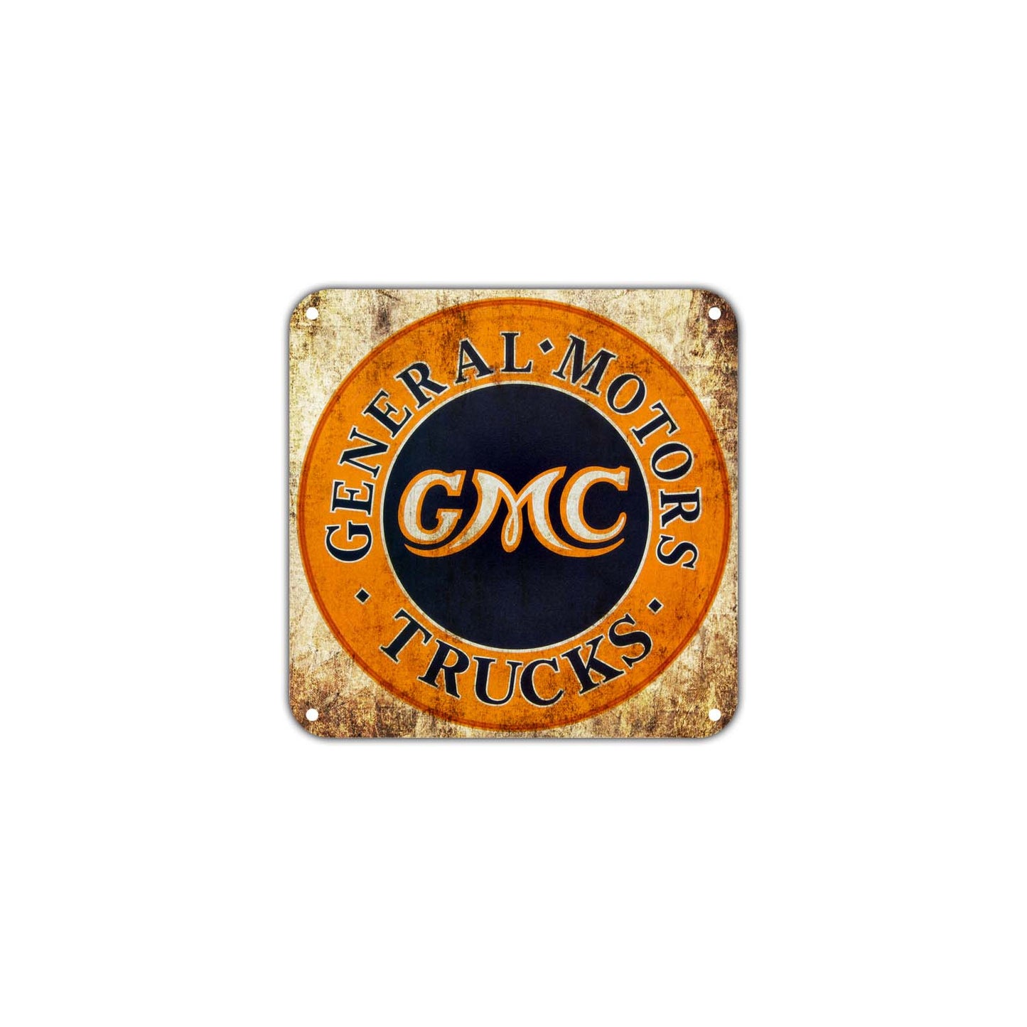 General Motors Trucks GMC Wall Decor Art Retro Vintage Aluminum Plate Gift Metal Sign