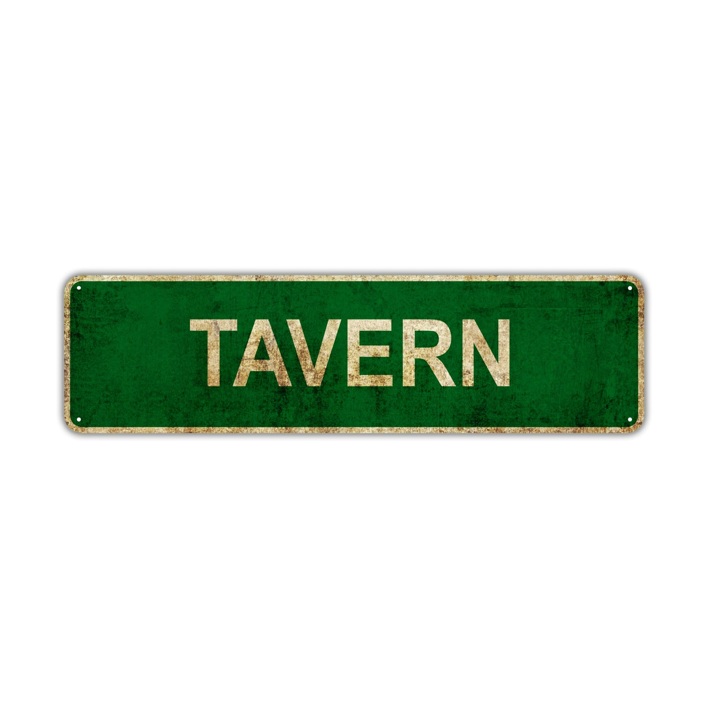 Tavern Vintage Retro Street Sign Rustic Metal Aluminum Decor Wall Shop Man Cave Bar Gift