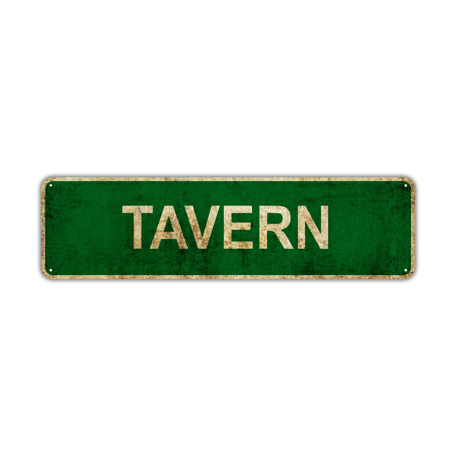 Tavern Vintage Retro Street Sign Rustic Metal Aluminum Decor Wall Shop Man Cave Bar Gift