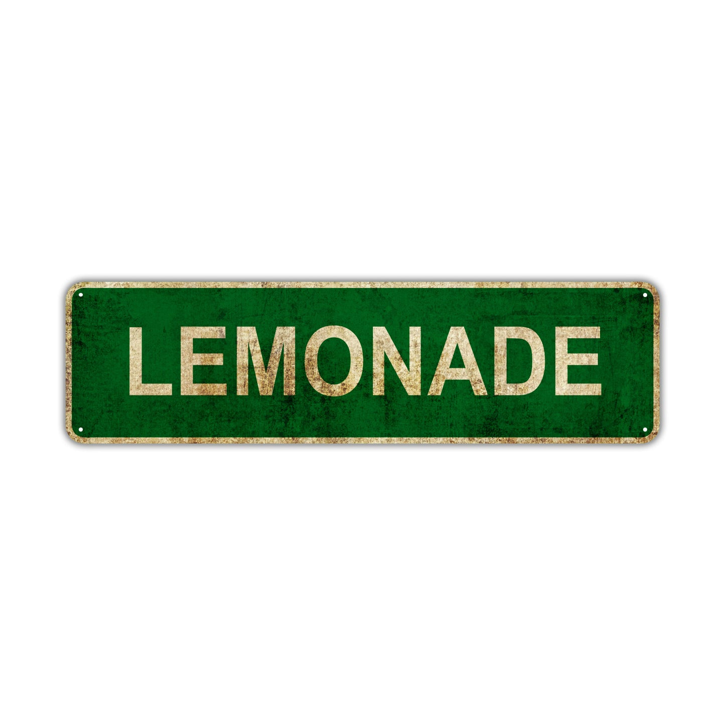 Lemonade Vintage Retro Street Sign Rustic Metal Aluminum Decor Wall Shop Man Cave Bar Gift