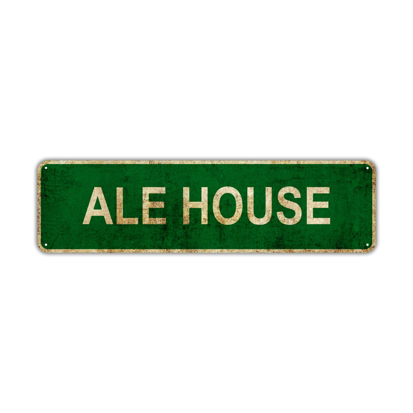 Ale House Vintage Retro Street Sign Rustic Metal Aluminum Decor Wall Shop Man Cave Bar Gift