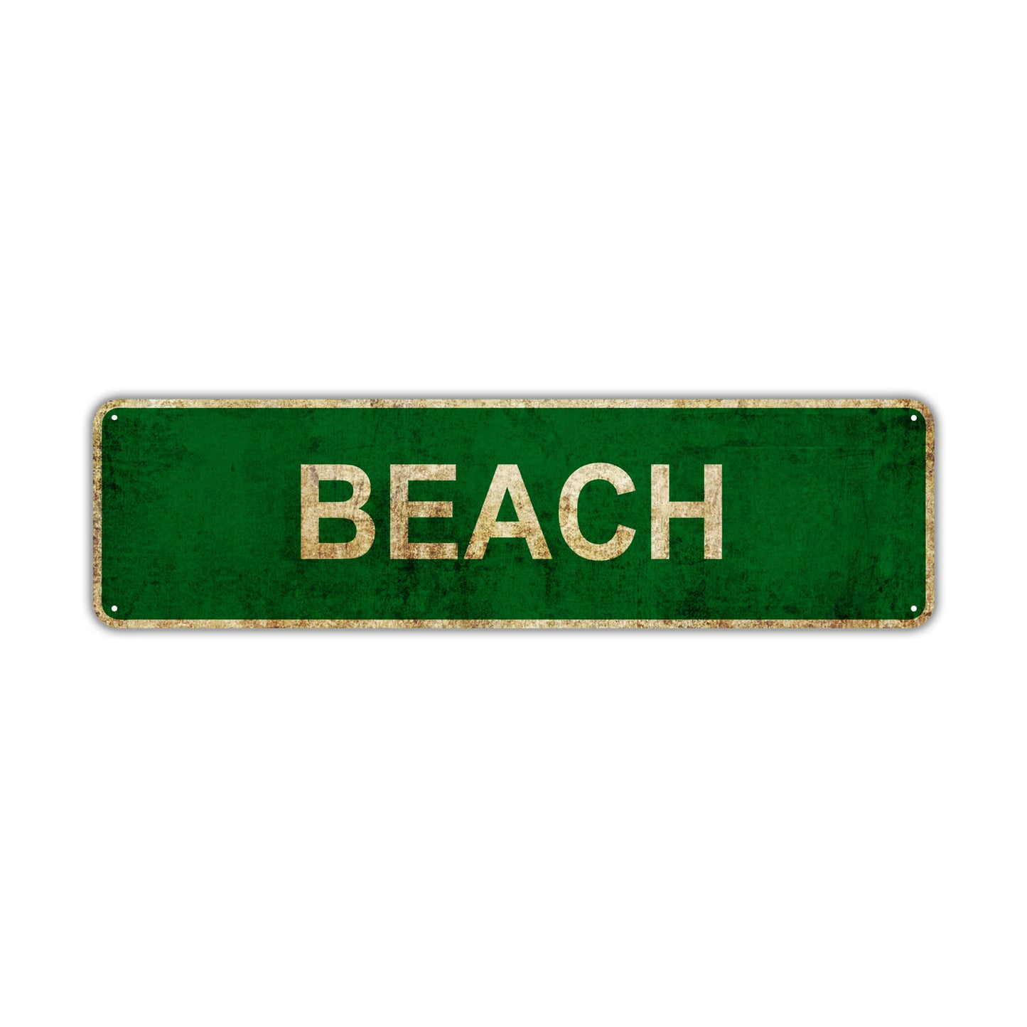 Beach Vintage Retro Street Novelty Sign Rustic Metal Aluminum Decor Wall Man Shop Cave Bar Gift