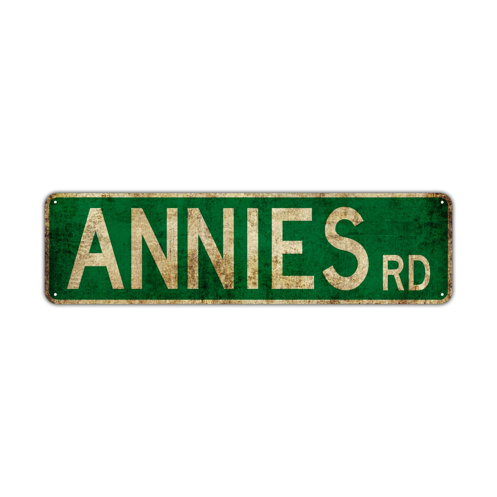 Annies Rd Vintage Retro Street Novelty Sign Rustic Metal Aluminum Decor Wall Man Shop Cave Bar Gift