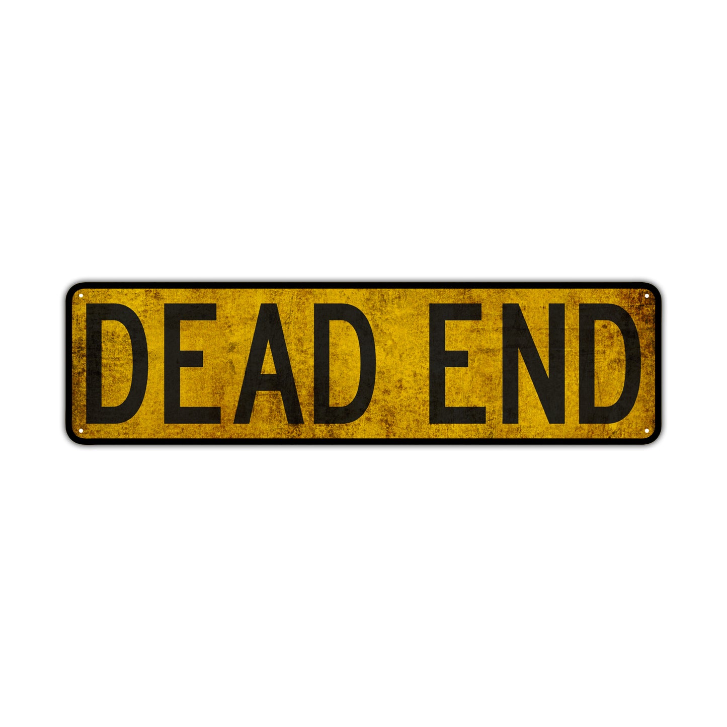 Dead End Vintage Retro Street Novelty Sign Rustic Metal Aluminum Decor Wall Man Shop Cave Bar Gift