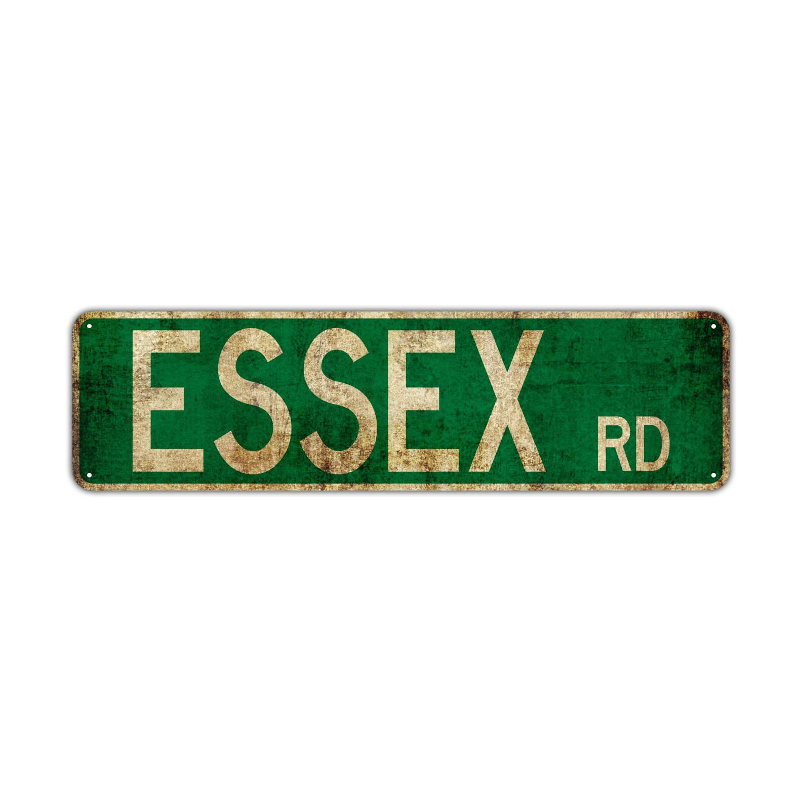 Essex Rd Vintage Retro Street Novelty Sign Rustic Metal Aluminum Decor Wall Man Shop Cave Bar Gift