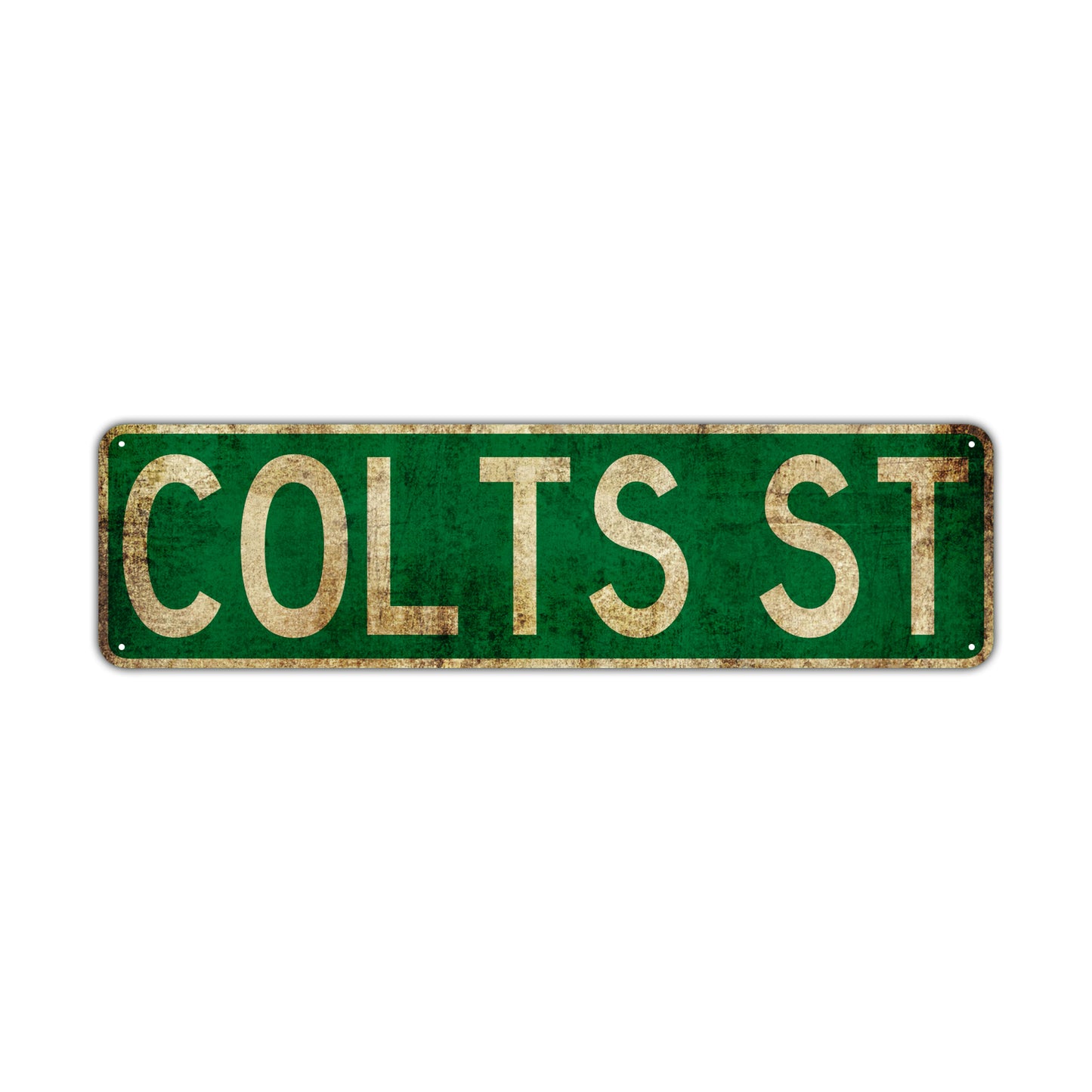 Col Ts St Vintage Retro Street Novelty Sign Rustic Metal Aluminum Decor Wall Man Shop Cave Bar Gift
