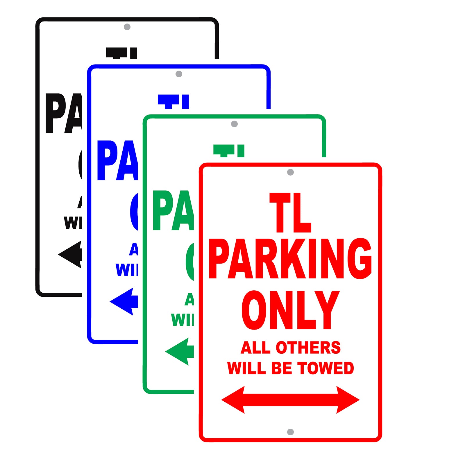 Acura Tl Parking Only All Others Will Be Towed Aluminum Decor Garage Sign