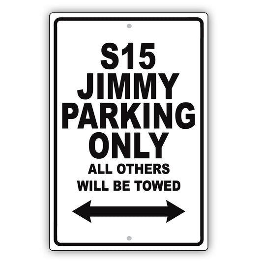 Gmc S15 Jimmy Parking Only All Others Will Be Towed Aluminum Decor Garage Sign