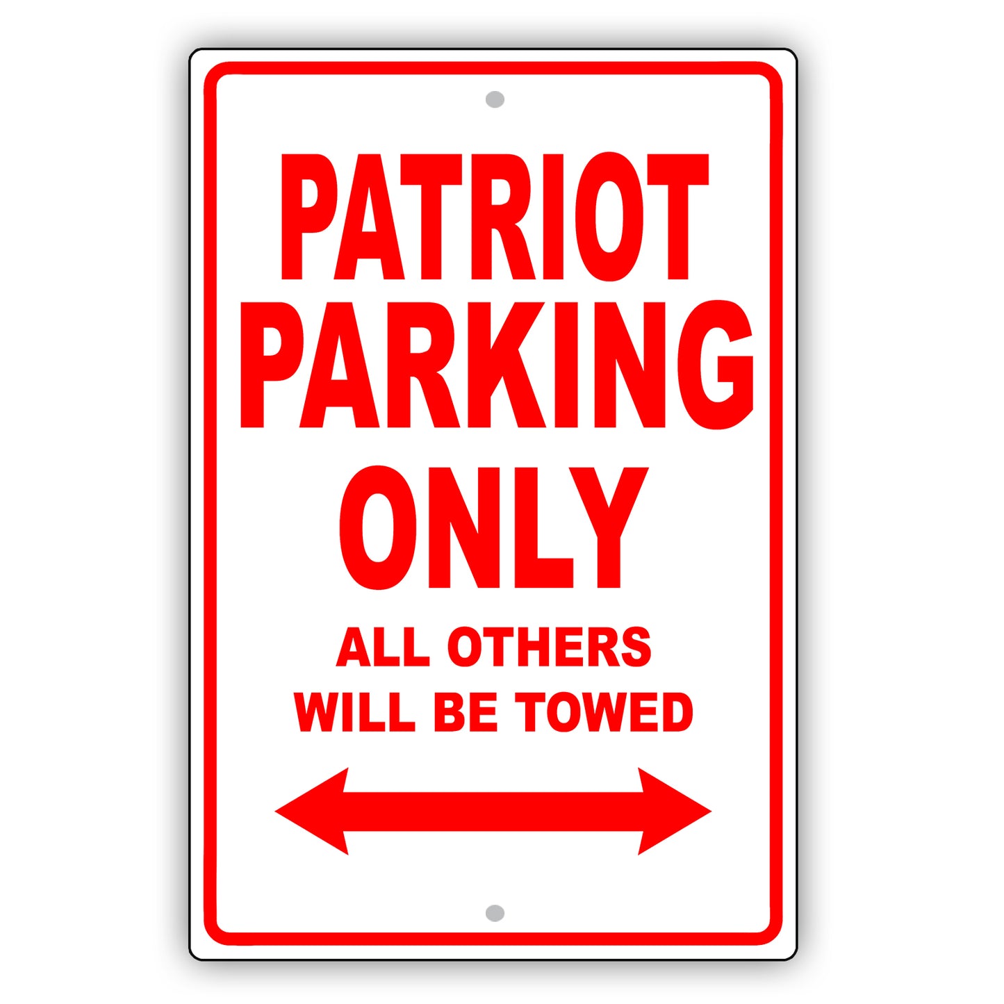 Jeep Patriot Parking Only All Others Will Be Towed Aluminum Decor Garage Sign