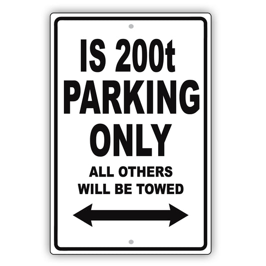 Lexus Is 200t Parking Only All Others Will Be Towed Aluminum Decor Garage Sign