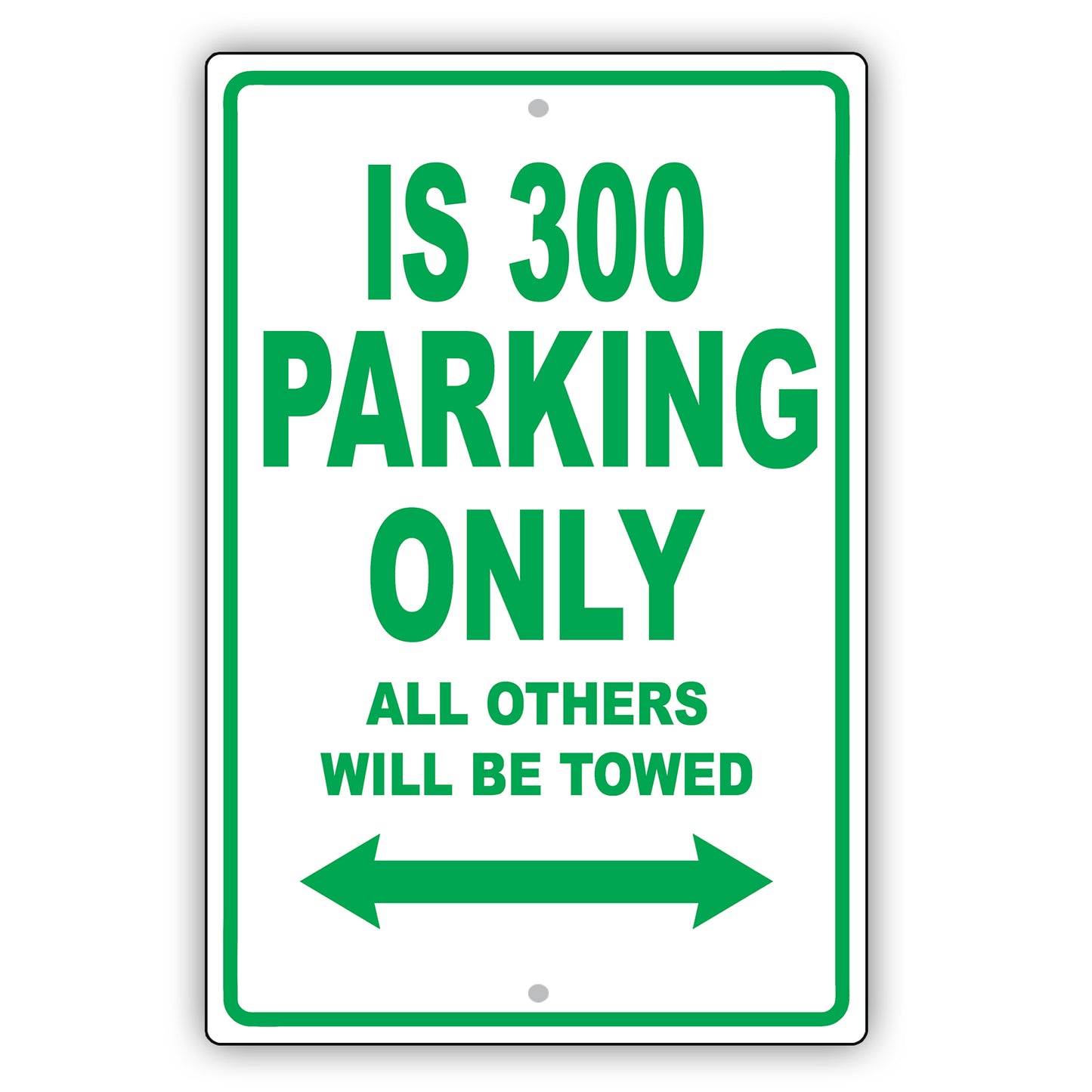 Lexus Is 300 Parking Only All Others Will Be Towed Aluminum Decor Garage Sign