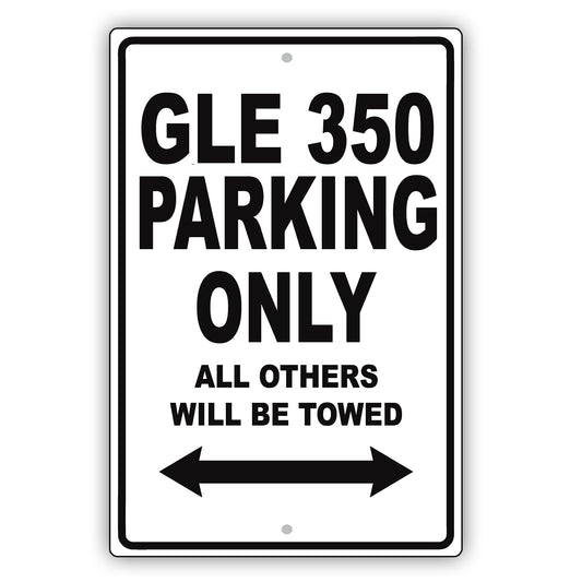 Mercedes Benz 400 Sel Parking Only Others Will Be Towed Aluminum Decor Garage Sign