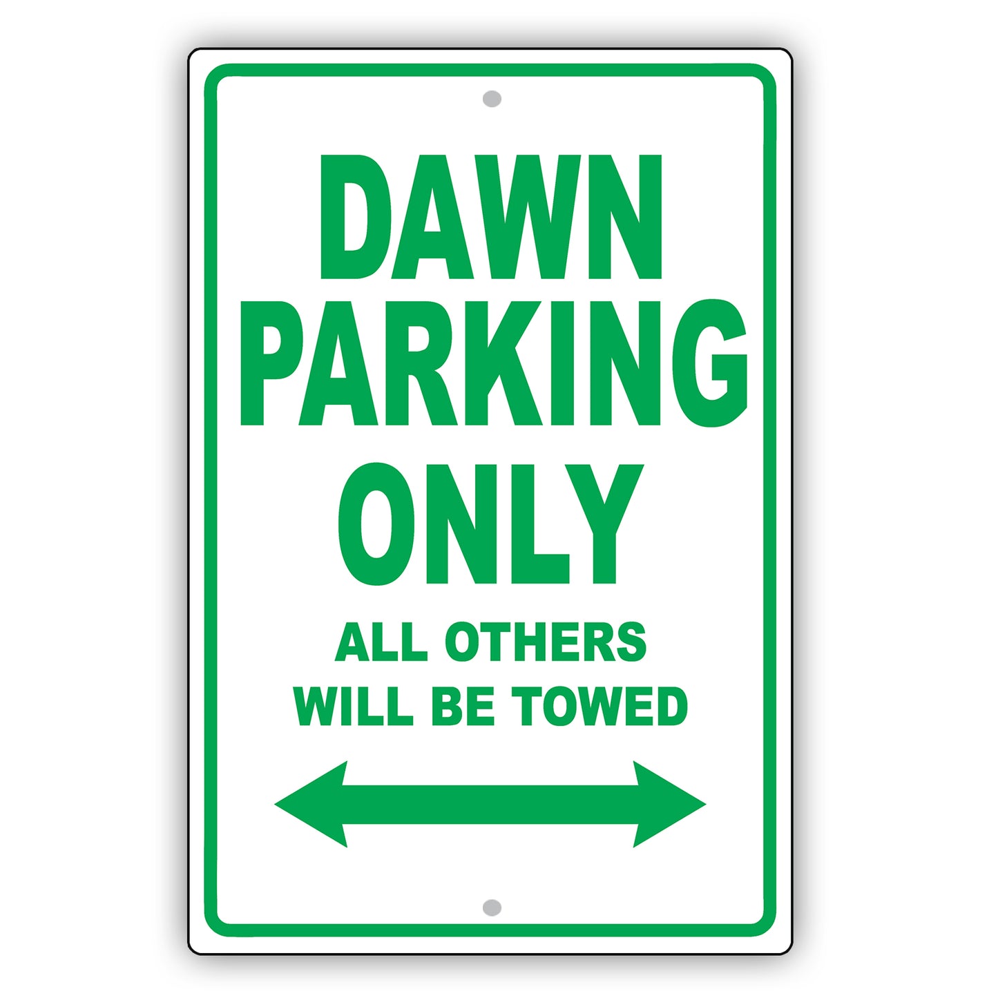 Rolls Royce Dawn Parking Only All Others Will Be Towed Aluminum Decor Garage Sign