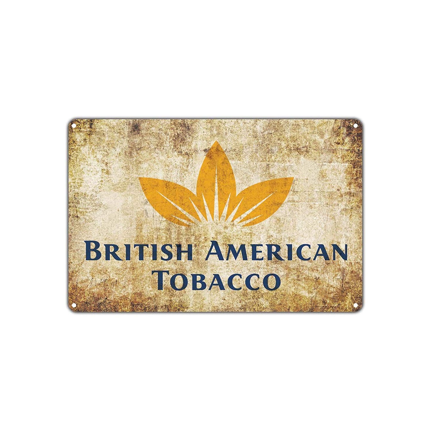 British American Tobacco Multinational Company intage Retro Decor Shop Man Cave Bar Pub Aluminum