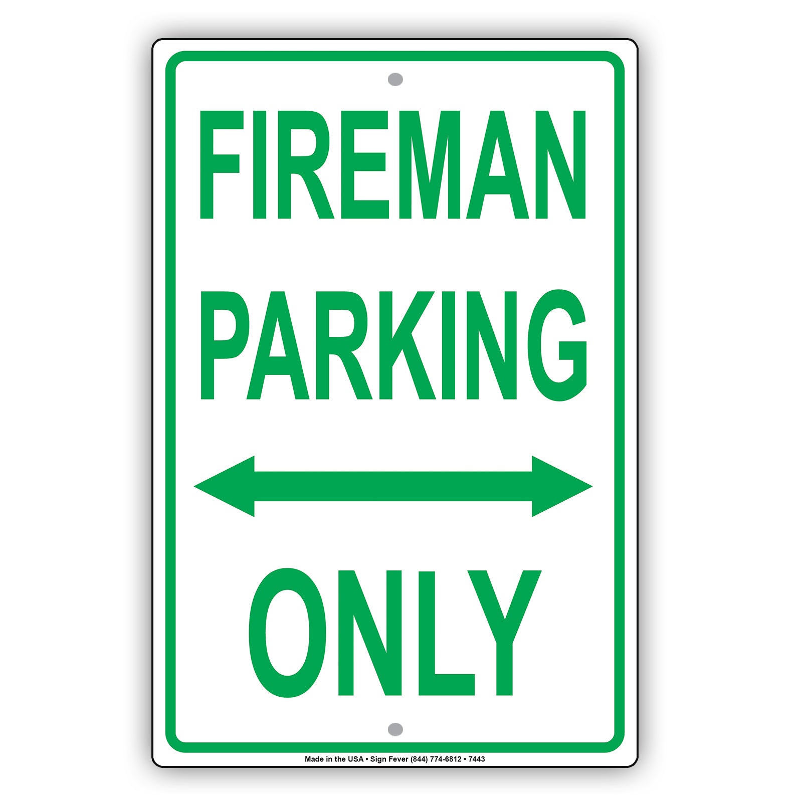 Fireman Parking Only All Others Will Be Towed Novelty Rescue Squad Emergency Reserved Parking Aluminum Metal Sign Plate