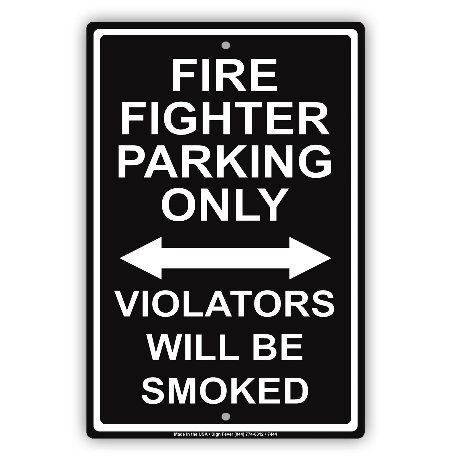 Fireman Parking Only All Others Will Be Towed Novelty Rescue Squad Emergency Reserved Parking Aluminum Metal Sign Plate