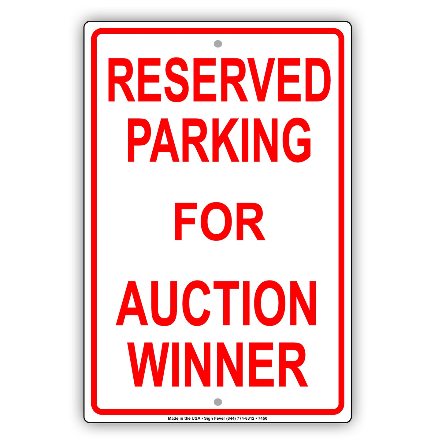 Reserved Parking For Accountant Do Not Park Your Car Private Property Aluminum Metal Sign Plate