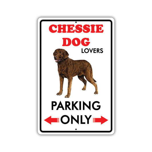 Beware! Guard Chessie Dog On Duty Dog Sign