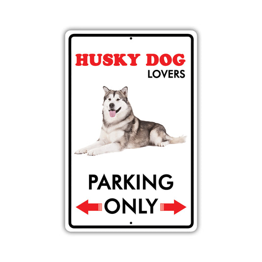 Beware! Guard Husky Dog On Duty Dog Sign