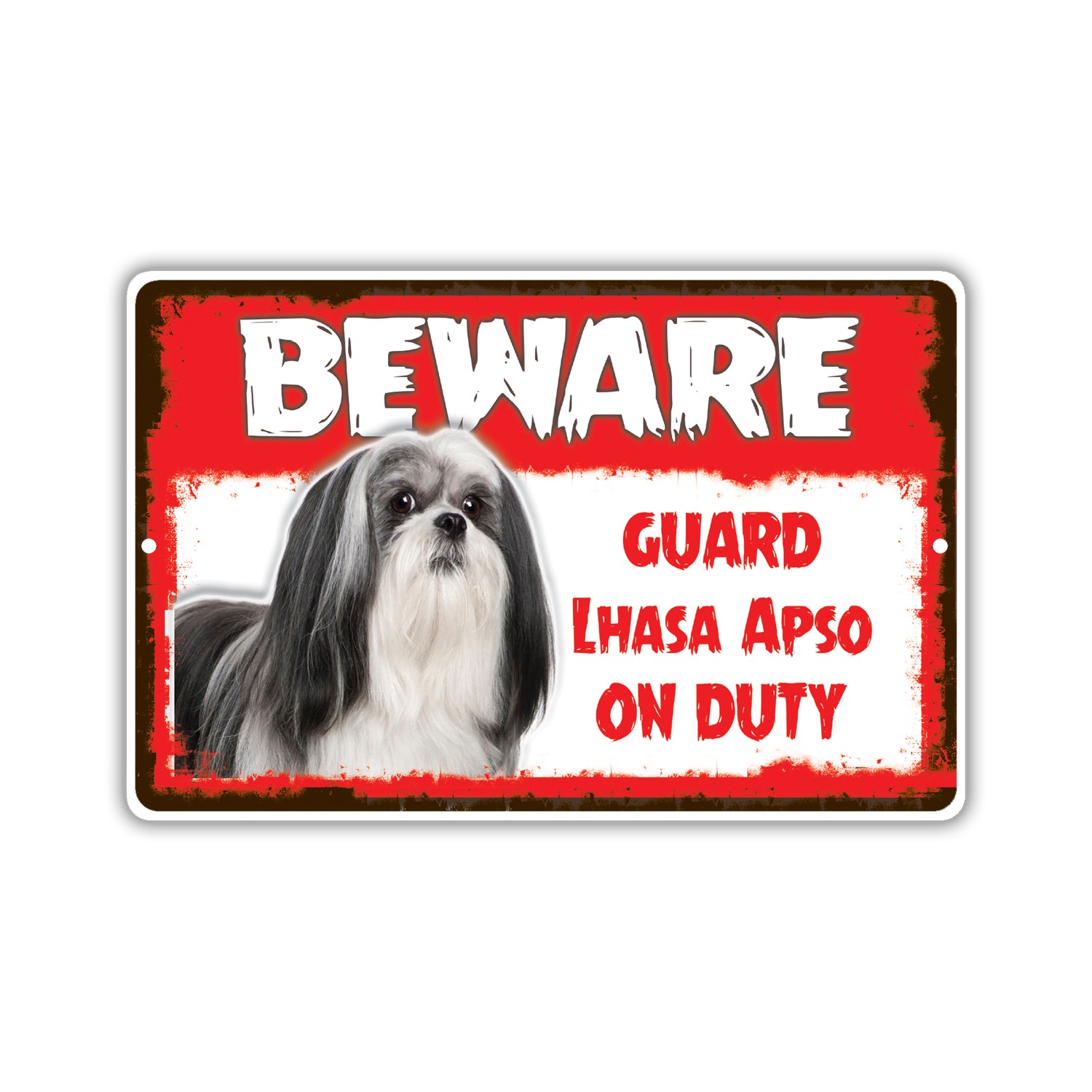 Lhasa Apso Dog Signs
