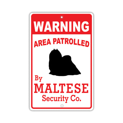 Maltese Dog Signs
