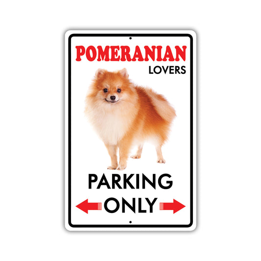 Beware! Guard Pomeranian On Duty Dog Sign