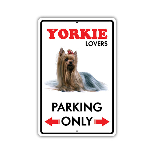Beware! Guard Yorkie On Duty Dog Sign