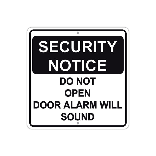 Please Lock The Door Sign - Aston Safety Signs