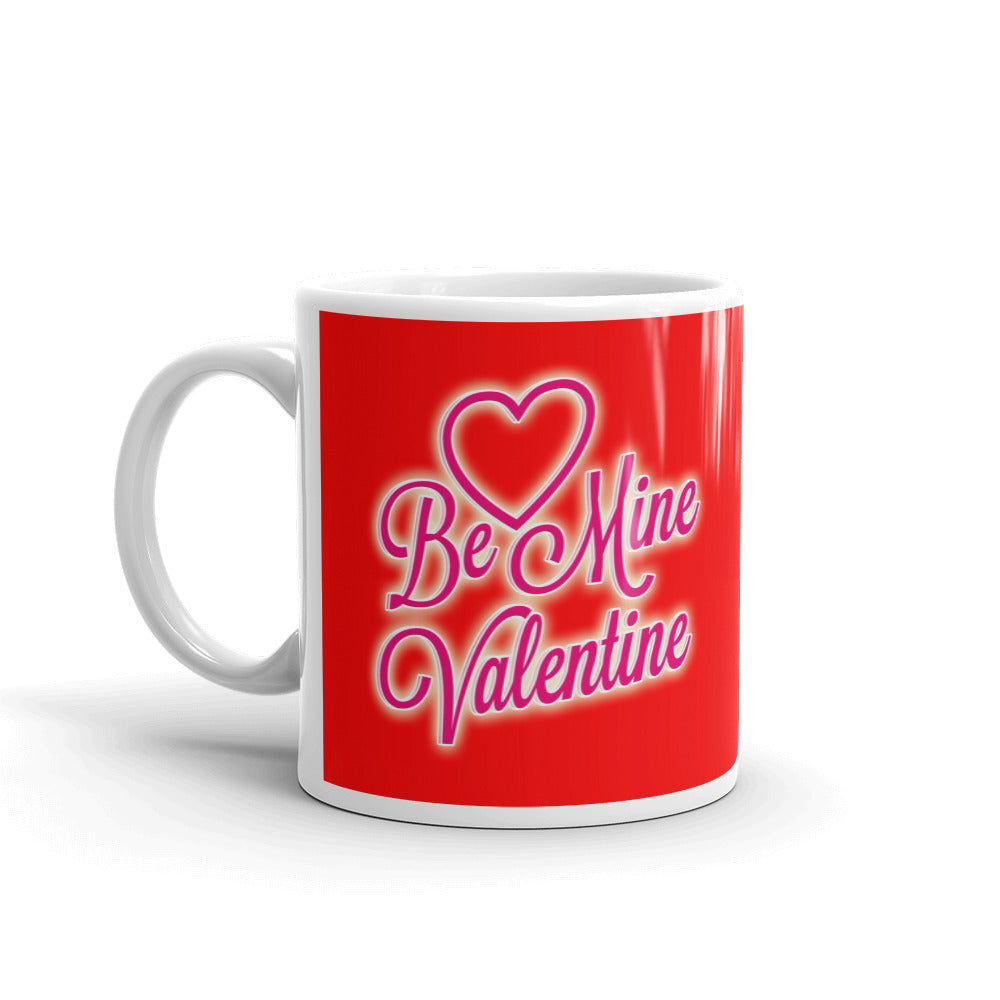 Be Mine Valentine Day Coffee Tea Cup Ceramic Mug Best Gift For Lovers