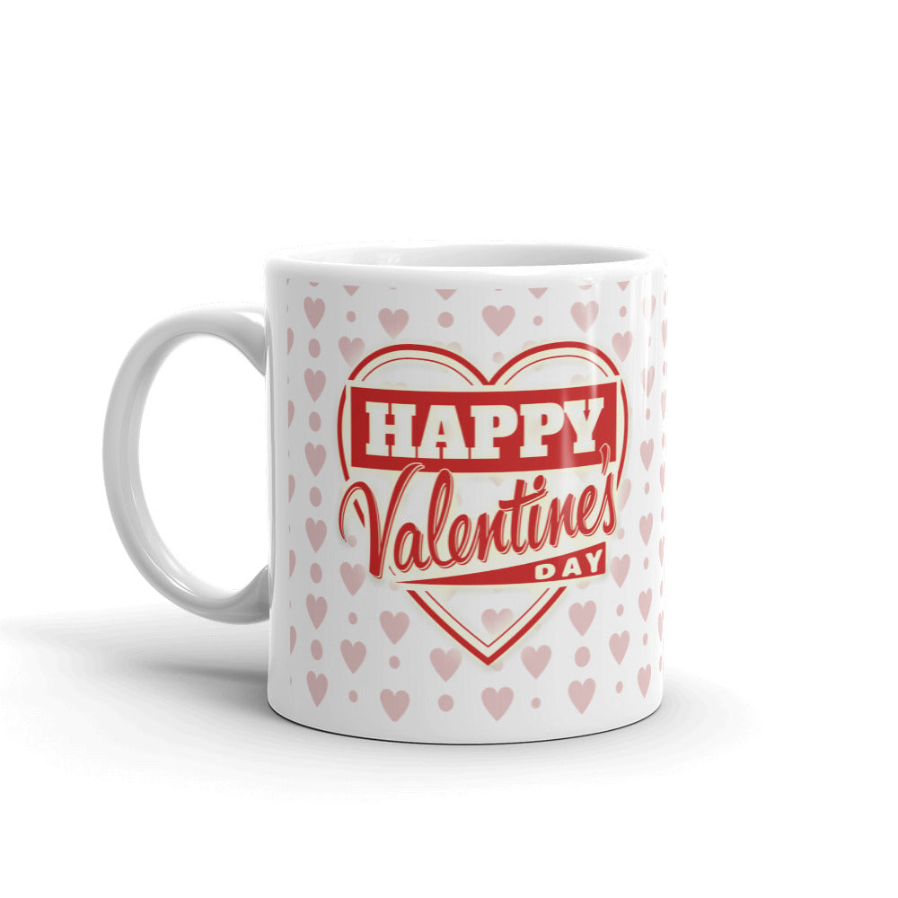 Happy Valentine Day Coffee Tea Cup Ceramic Mug Best Gift For Lovers